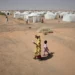 Sudanese children displaced by conflict receive humanitarian assistance. - AP Photo/marwan Ali, File