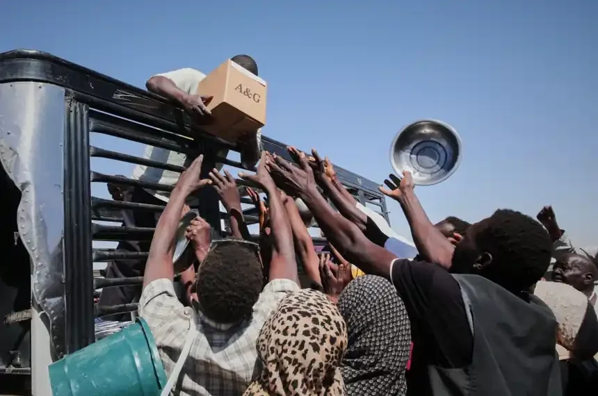 Civilians face worsening humanitarian conditions amid fighting around Sudan's el-Obeid. - AP Photo/marwan Ali, File