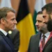French President Emmanuel Macron arrives in Damascus for official visit. - AP Photo/Petros Karadjias, FIle