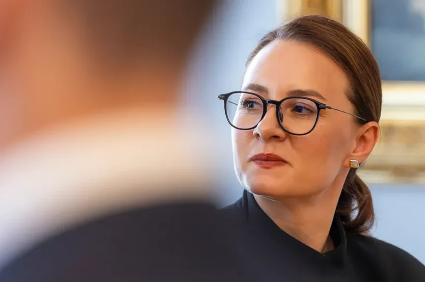 Ukrainian President Volodymyr Zelenskyy announces a government reshuffle following Prime Minister Yulia Svyrydenko's resignation. - AP Photo/Mindaugas Kulbis, File