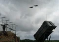 Patriot air-defense system representing proposed licensed production for Ukraine. - AP Photo/Efrem Lukatsky, File