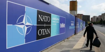 Donald Trump attends the NATO summit in Turkey for high-level diplomatic meetings. - AP Photo/Riza Ozel