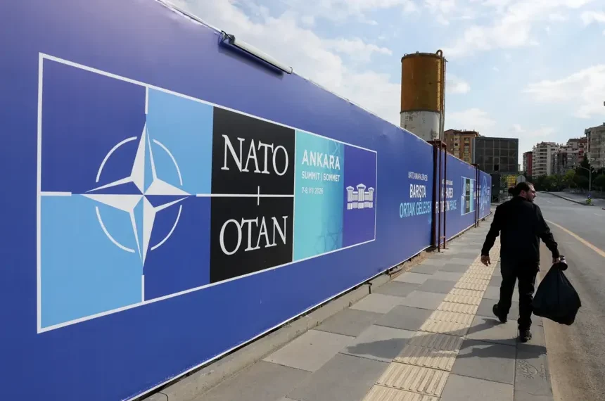 Donald Trump attends the NATO summit in Turkey for high-level diplomatic meetings. - AP Photo/Riza Ozel