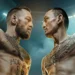 Max Holloway celebrates after UFC 329 victory over Conor McGregor in Las Vegas - image UFC