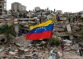 Earthquake-damaged homes line Venezuela's Caribbean coast after the disaster. - AP Photo/Ariana Cubillos