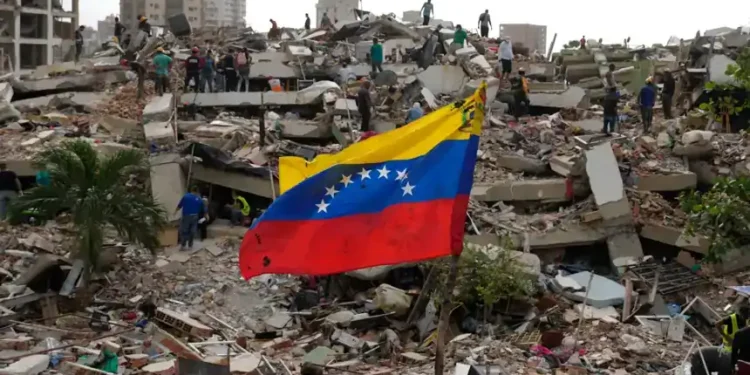 Earthquake-damaged homes line Venezuela's Caribbean coast after the disaster. - AP Photo/Ariana Cubillos