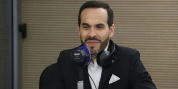 Abelardo de la Espriella, Colombian presidential candidate, gives an interview ahead of the 2026 presidential election.