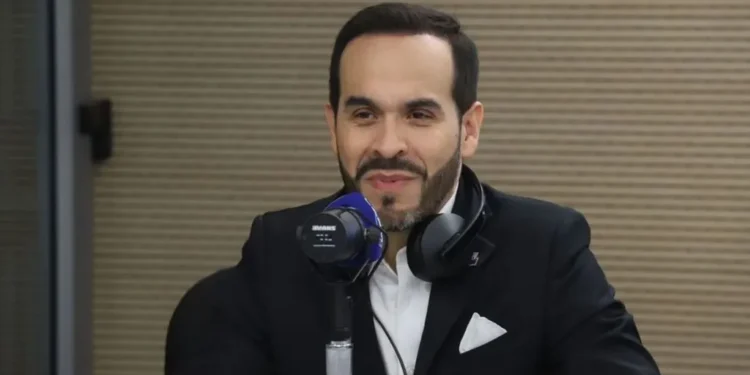 Abelardo de la Espriella, Colombian presidential candidate, gives an interview ahead of the 2026 presidential election.