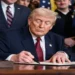 President Donald Trump speaks at an event highlighting coal miners and the U.S. coal industry during a White House initiative in 2026.