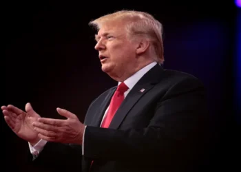 Donald Trump speaks at the Conservative Political Action Conference in National Harbor, Maryland, on February 23, 2018.
