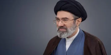 Iranian leader pictured in an official image associated with a message marking Workers’ Day and Teachers’ Day in May 2026.