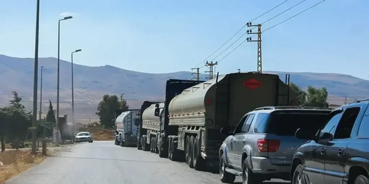 Iranian fuel tankers arrive in Lebanon as Hezbollah-linked fuel shipments enter the country amid a severe energy crisis.