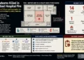 Journos News graphic showing the Islamabad hospital nursery fire, newborn fatalities, incident timeline, PIMS floor plan, and investigation focus. - Journos News, File.