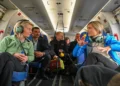 Icelandic Prime Minister Kristrún Frostadóttir and European Commission President Ursula von der Leyen talk during a visit to Iceland.