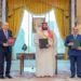 Saudi Crown Prince, Turkish President and Pakistani Prime Minister attend the signing of a joint defense agreement in Makkah.
