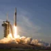 SpaceX Falcon 9 rocket carrying the Dragon spacecraft lifts off from NASA's Kennedy Space Center during the Crew-10 mission in March 2025.