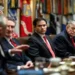 U.S. President Donald Trump chairs a Cabinet meeting with administration officials in the Cabinet Room at the White House on Jan. 29, 2026.