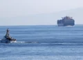 USCGC Aquidneck transits the Strait of Hormuz during U.S. naval operations on December 2, 2020.