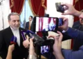 Iranian Foreign Minister Abbas Araghchi photographed during an official meeting in Moscow on April 27, 2026.