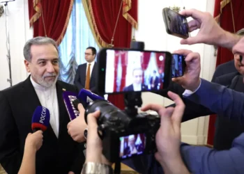 Iranian Foreign Minister Abbas Araghchi photographed during an official meeting in Moscow on April 27, 2026.