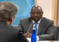 Antony Blinken meets Kenyan President William Ruto during the U.S.-Africa Leaders Summit in Washington, D.C.