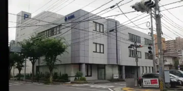 ASML office building in Yokkaichi, Mie Prefecture, Japan, photographed on July 22, 2012.