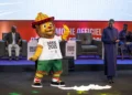 Ayo, the lion mascot of the Dakar 2026 Youth Olympic Games, representing Senegalese youth and the first Olympic event in Africa.