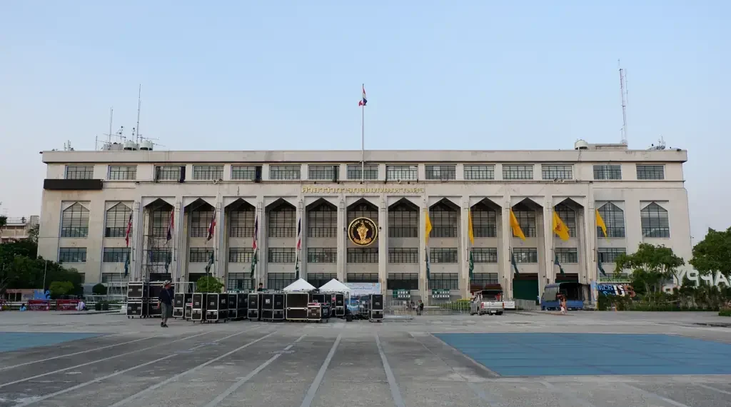 Bangkok City Hall, former headquarters of the Bangkok Metropolitan Administration, photographed in Bangkok on December 29, 2019.