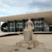 Supreme Federal Court building in Brasília, Brazil, photographed in April 2017.