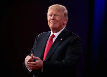 Donald Trump speaks at the Conservative Political Action Conference in National Harbor, Maryland, on February 23, 2018.