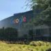 Googleplex headquarters of Google in Mountain View, California, shown as the company's main corporate campus.