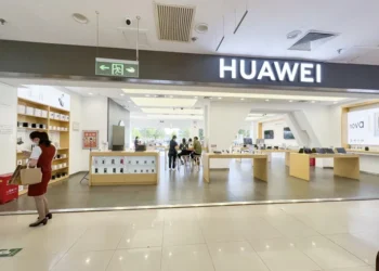 Huawei store at Guotai Life Plaza in the Airport area, photographed on August 31, 2022.