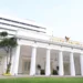 Indonesia’s Foreign Ministry building in Jakarta, headquarters of the country’s diplomatic and international affairs administration.