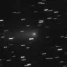 Interstellar comet 3I/ATLAS photographed by ESO’s Very Large Telescope, with stars appearing as trails in the background.