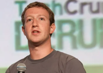 Mark Zuckerberg at TechCrunch Disrupt 2012, photographed in San Francisco, California, on September 11, 2012.