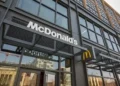 McDonald’s Hamburger University building photographed in summer 2018, showing the training facility and surrounding grounds.