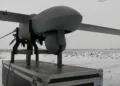 Russian Merlin-VR unmanned aerial vehicle associated with reconnaissance operations, shown in an image dated March 9, 2025.