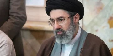 Mojtaba Khamenei in an image published by Tasnim News Agency and dated March 8, 2026.