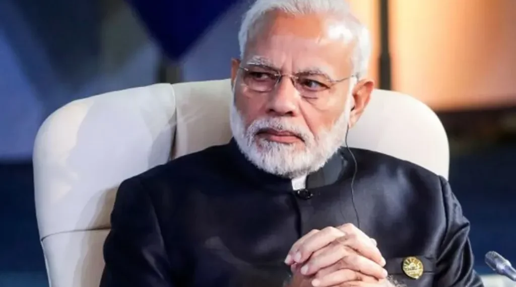 Narendra Modi, Prime Minister of India, poses for an official portrait in 2020.