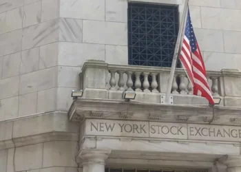 Exterior of the New York Stock Exchange in New York City, photographed on June 29, 2024.