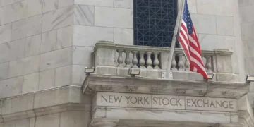 Exterior of the New York Stock Exchange in New York City, photographed on June 29, 2024.