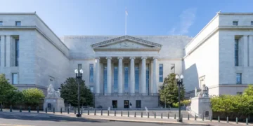 Rayburn House Office Building in Washington, D.C., photographed from outside on May 1, 2026.