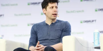 Sam Altman speaks onstage during TechCrunch Disrupt San Francisco 2019 at Moscone Convention Center in San Francisco, California.