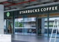 Starbucks coffee store at Shenzhen University in Shenzhen, China, photographed on October 18, 2025.