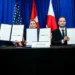 Leaders from the United States, Denmark, and Greenland attend a security agreement signing ceremony on September 22, 2026.