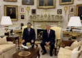 Chinese leader Xi Jinping is welcomed by U.S. President Donald Trump in the Oval Office on September 24, 2026.
