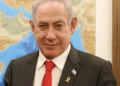 Benjamin Netanyahu photographed in Israel on January 24, 2024.