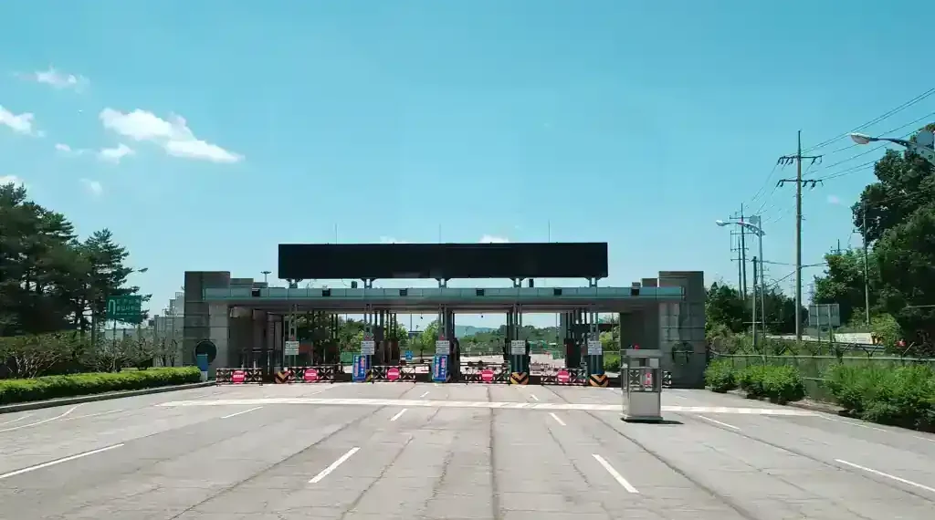 South Korea’s Demilitarized Zone photographed on June 2, 2024, showing the landscape along the heavily guarded inter-Korean border.