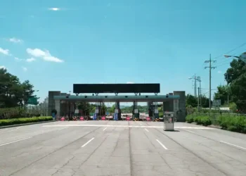 South Korea’s Demilitarized Zone photographed on June 2, 2024, showing the landscape along the heavily guarded inter-Korean border.