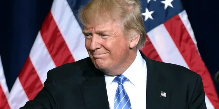 Donald Trump speaks to supporters during an immigration policy speech at the Phoenix Convention Center in Phoenix, Arizona, on August 31, 2016.
